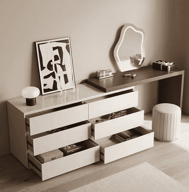 Luxurious Vanity Desk With Led Light